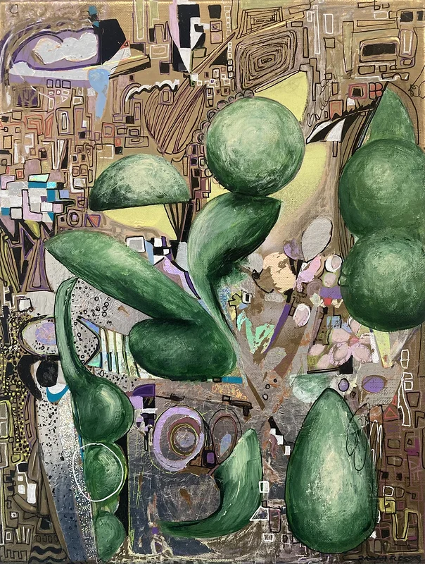 METAMORPHOSIS GARDEN GOLD av Zarah Flesser