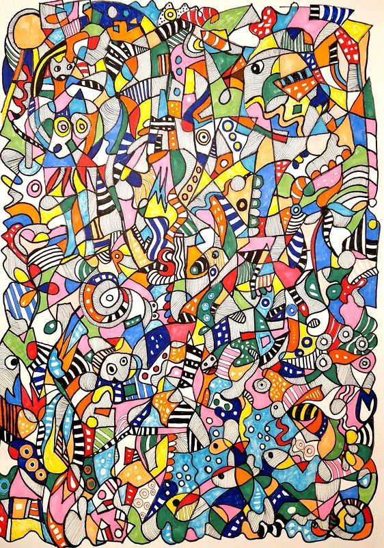 Doodle-of-the-week-1 av Birgitta Jonsson Bijon Art