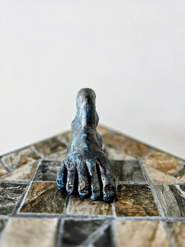 Skulptur Foten av Gunilla Bengtsson