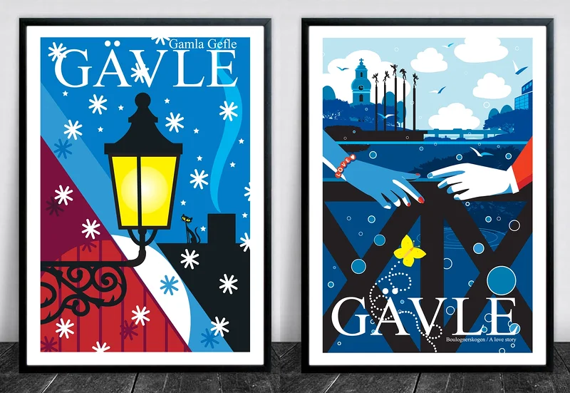 Gefle iconographica av Ola Carlberg