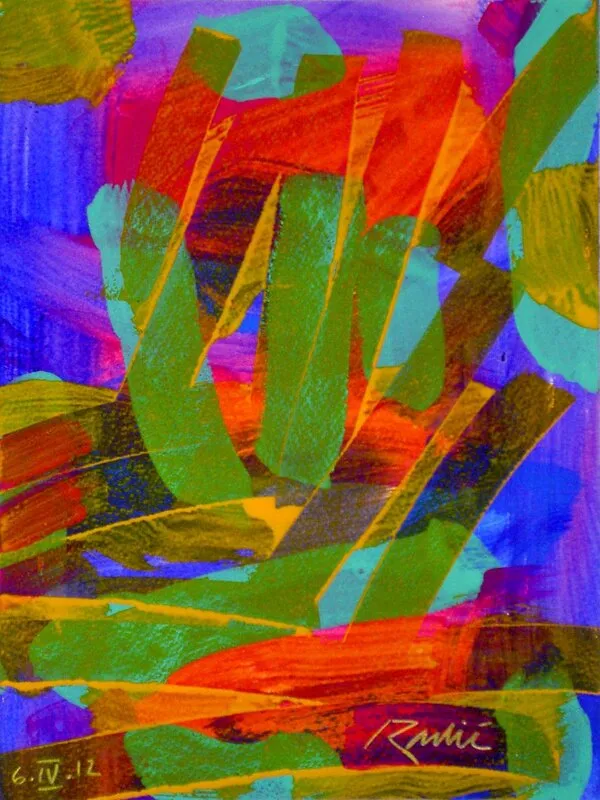 Cubist still-life av Theo Radic