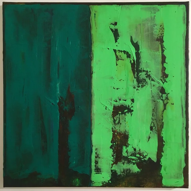 Akrylmålning Untitled 3 av Hampus Wärme