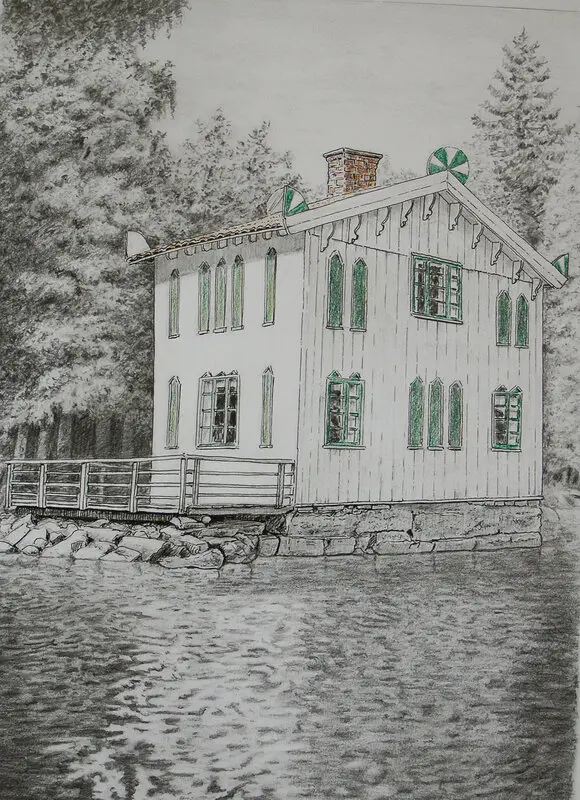 "Badhuset" Falun av Stefan Jansson