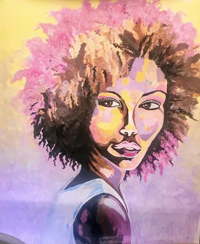 Akrylmålning I had a dream av Anna Larsson AL’s Art