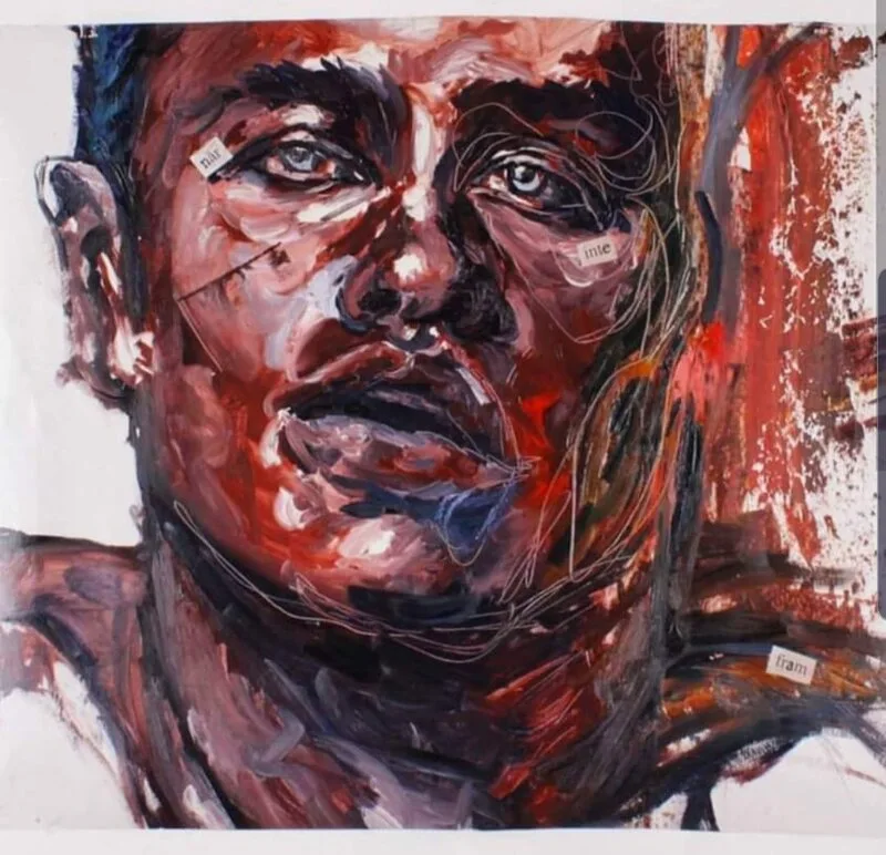 Oljemålning av Mariela Garcia